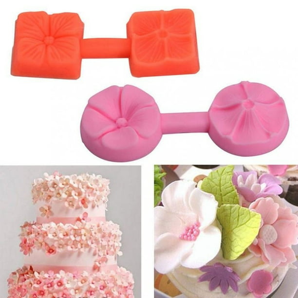 3D Rose Silicone Fondant Cake Mold Chocolate Sugarcraft Cake Mould Baking Tools